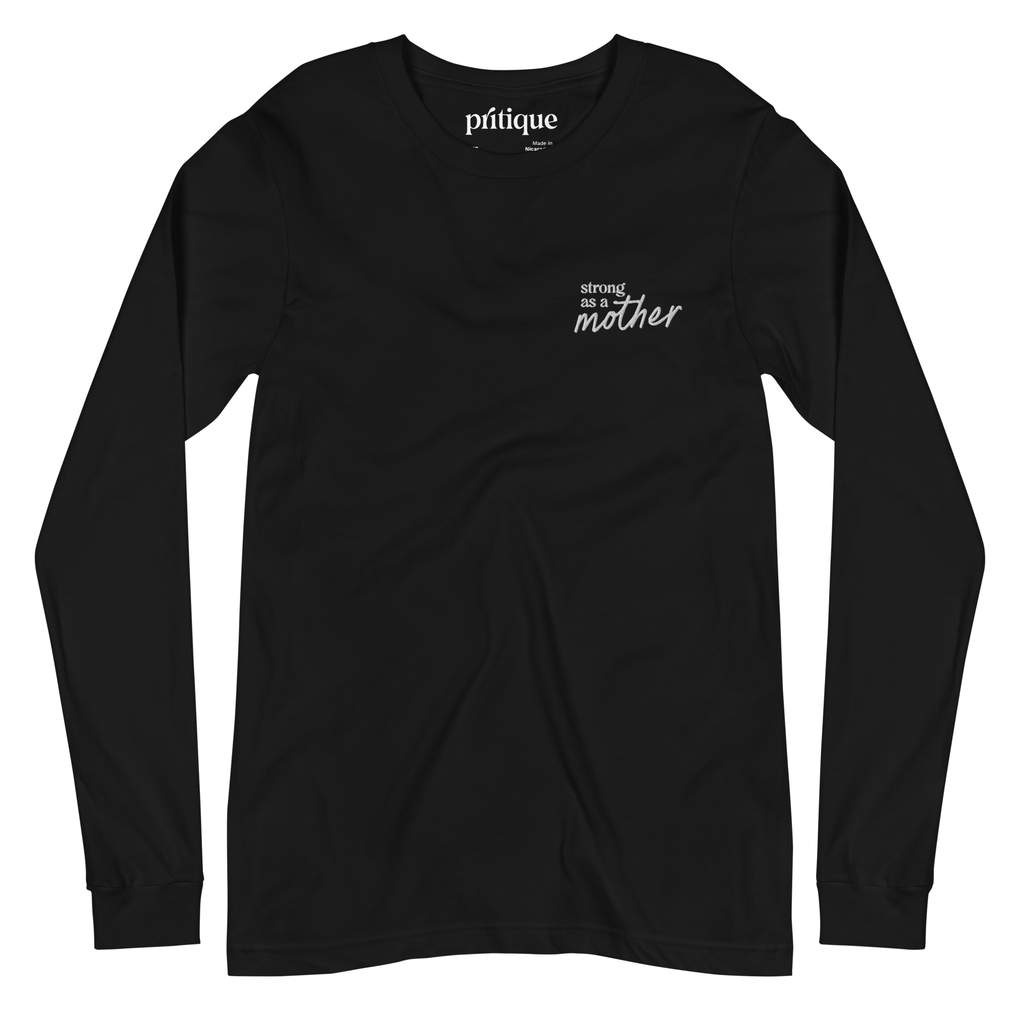 strong as a mother long sleeve tee